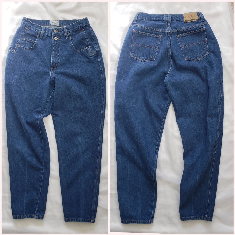 VTG High Waisted Mom Jeans - Picture 2 of 4